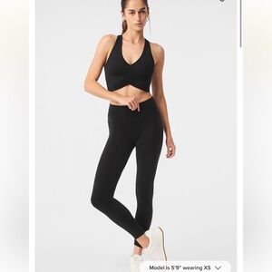 Alo Yoga 7/8 High-Waist Airbrush Legging - Black
